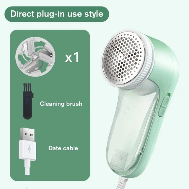 Electric Lint Remover & Fabric Shaver – USB Rechargeable Pilling Remover for Sweaters, Clothes & Blankets