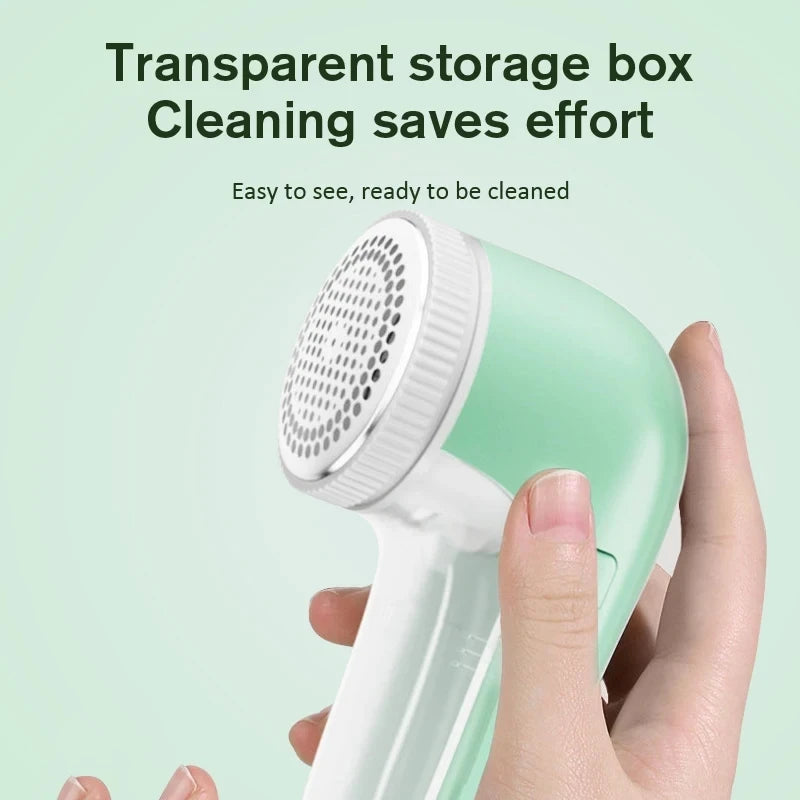 Electric Lint Remover & Fabric Shaver – USB Rechargeable Pilling Remover for Sweaters, Clothes & Blankets