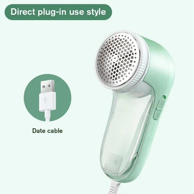 Electric Lint Remover & Fabric Shaver – USB Rechargeable Pilling Remover for Sweaters, Clothes & Blankets