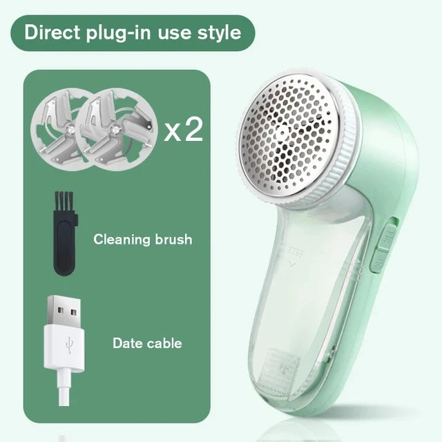 Electric Lint Remover & Fabric Shaver – USB Rechargeable Pilling Remover for Sweaters, Clothes & Blankets