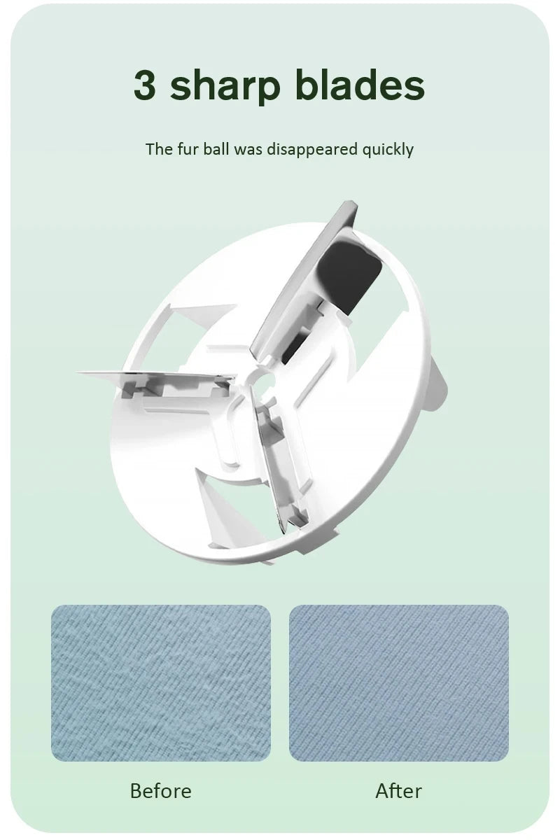 Electric Lint Remover & Fabric Shaver – USB Rechargeable Pilling Remover for Sweaters, Clothes & Blankets